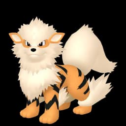 Arcanine Pokemon team builder artwork