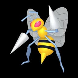 Beedrill Pokemon team builder artwork
