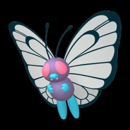 Butterfree Pokemon team builder artwork