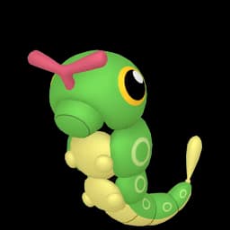 Caterpie Pokemon team builder artwork