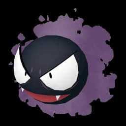 Gastly Pokemon team builder artwork