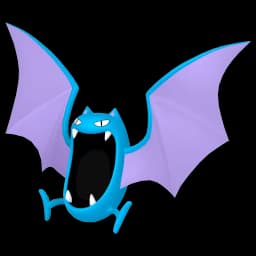 Golbat Pokemon team builder artwork