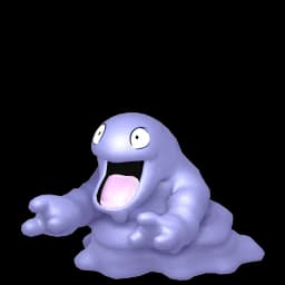 Grimer Pokemon team builder artwork