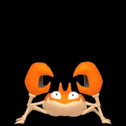 Krabby Pokemon team builder artwork