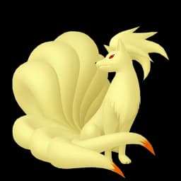 Ninetales Pokemon team builder artwork