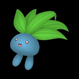 Oddish Pokemon team builder artwork