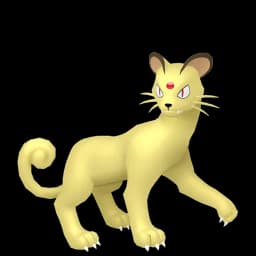 Persian Pokemon team builder artwork