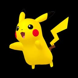 Pikachu Pokemon team builder artwork