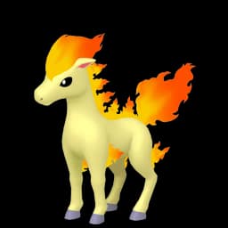 Ponyta Pokemon team builder artwork