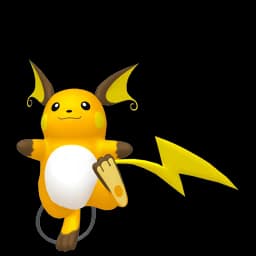 Raichu Pokemon team builder artwork