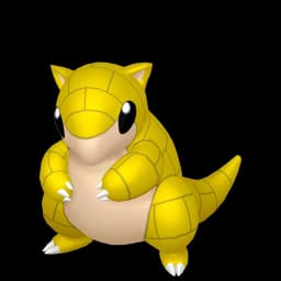Sandshrew Pokemon team builder artwork