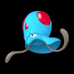 Tentacool Pokemon team builder artwork
