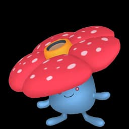 Vileplume Pokemon team builder artwork